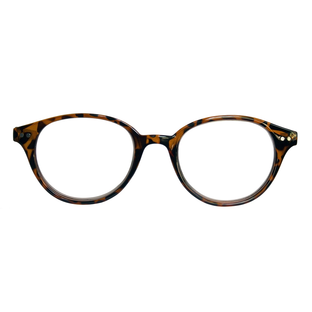 Brown Reading Glasses (Round) Vistavisionoptics